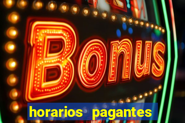 horarios pagantes fortune mouse